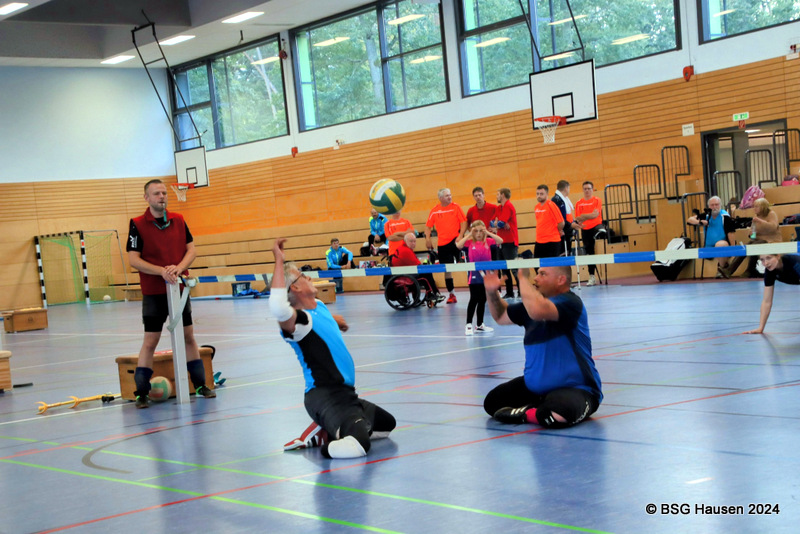 BSG Hausen Sitzballturnier am 28.09.2024 Sporthalle Badstraße